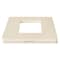 Faith Wall Plate, Number of Gangs: 1-Gang Plastic, Ivory SWP1-IV-08 - alternate 7